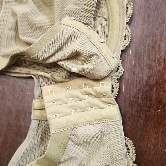 Lace and Mesh minimizing bra - Picture 3 of 5